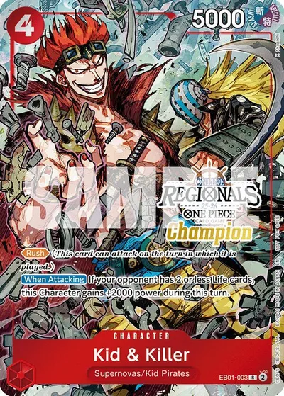 Kid & Killer (Online Regional Champion Card Set 2025 Vol.2)