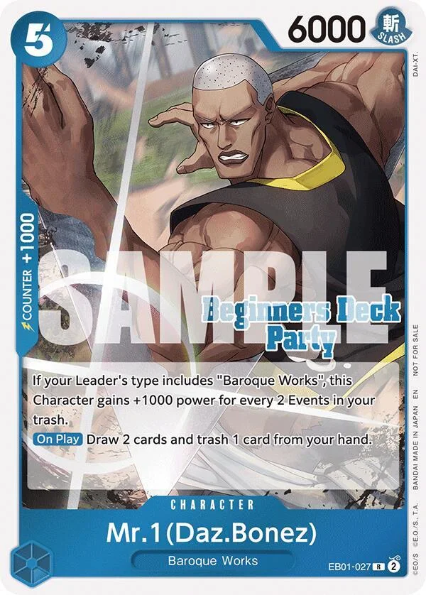 Mr. 1 (Daz.Bonez) (Beginners Deck Party - Participation Pack) (ST-23) (ST-28)