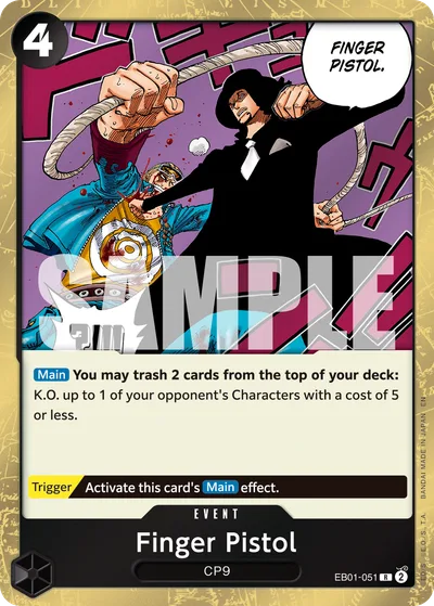 Finger Pistol (Alternate Art)