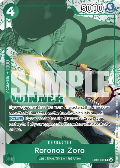 Roronoa Zoro (Winner Pack 2025 Vol. 3)