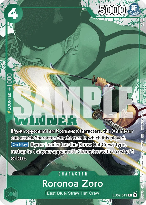 Roronoa Zoro (Winner Pack 2025 Vol. 3)