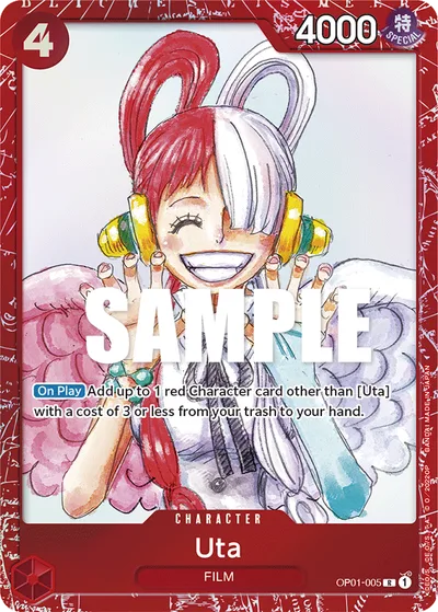 Uta (Premium Card Collection -ONE PIECE FILM RED Edition-)