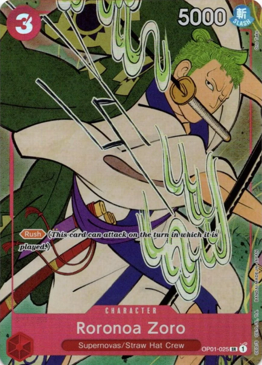 Roronoa Zoro (English Version 1st Anniversary Set)