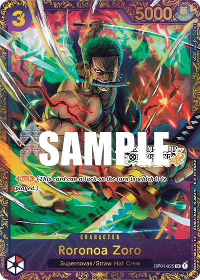 Roronoa Zoro (Treasure Cup)