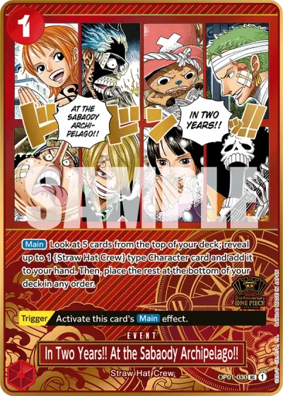 In Two Years!! At the Sabaody Archipelago!! (One Piece Japanese Version 2nd Anniversary Set)