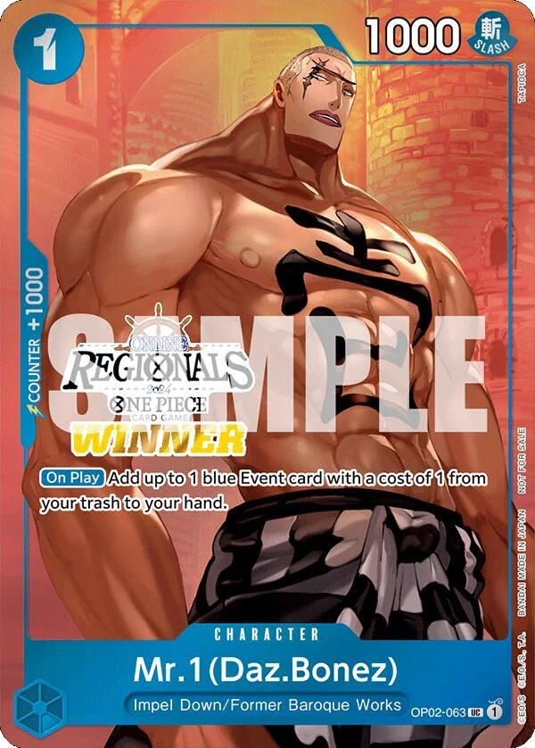 Mr.1 (Daz.Bonez) (Online Regional 2024 Vol. 3) (Winner)