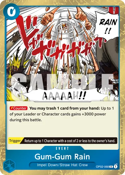 Gum-Gum Rain (Alternate Art)