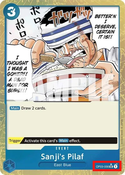 Sanji's Pilaf (Textured Foil)