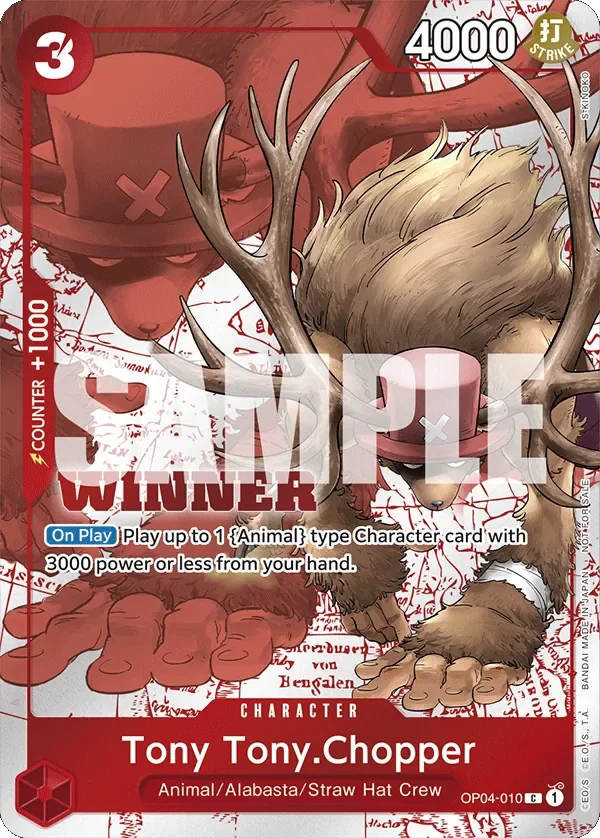 Tony Tony.Chopper (Winner Pack 2024 Oct.-Dec.)