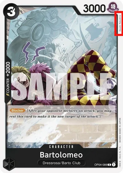 Bartolomeo (Reprint)