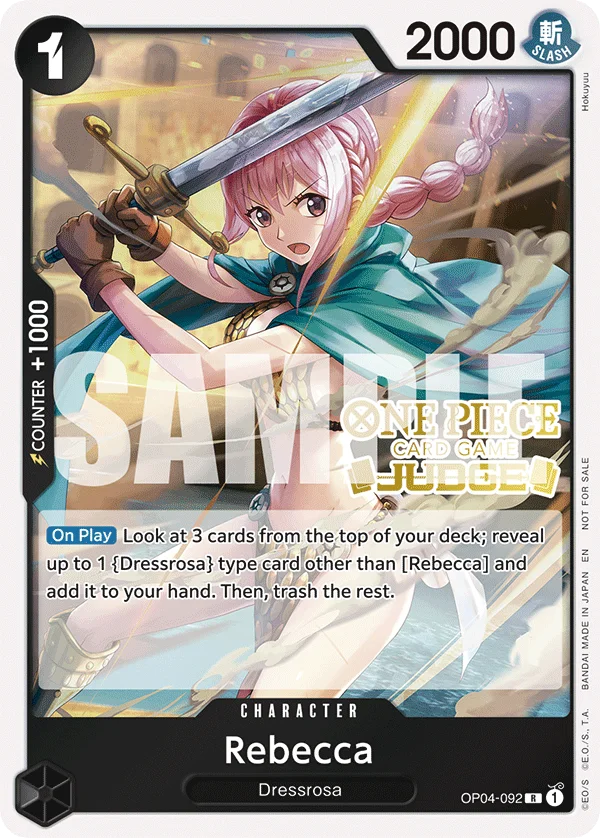 Rebecca (Judge Pack Vol. 6)