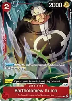 Bartholomew Kuma (Seven Warlords of the Sea Binder Set)