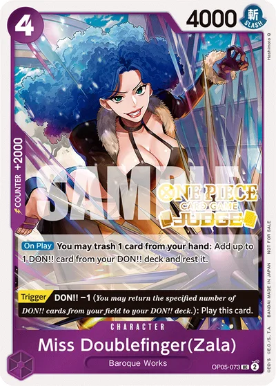 Miss Doublefinger (Zala) (Judge Pack Vol. 3)