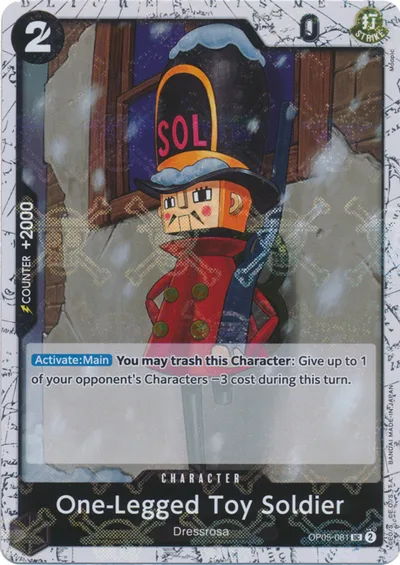 One-Legged Toy Soldier (Jolly Roger Foil)