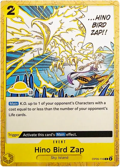 Hino Bird Zap (Luffy Deck)