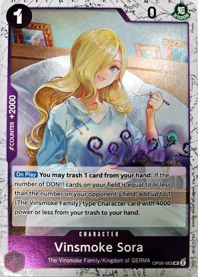 Vinsmoke Sora (Pirate Foil)