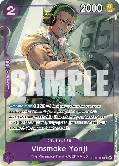 Vinsmoke Yonji (Full Art)