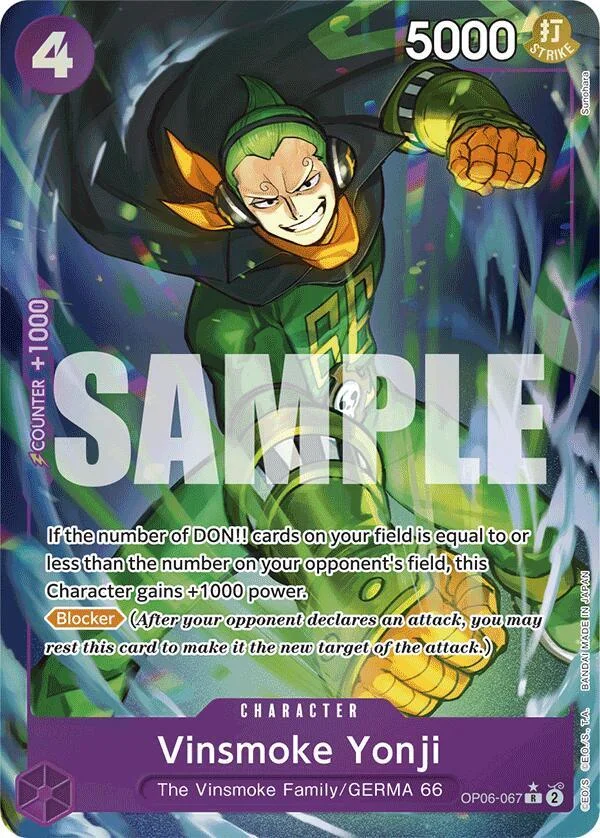 Vinsmoke Yonji (Full Art)