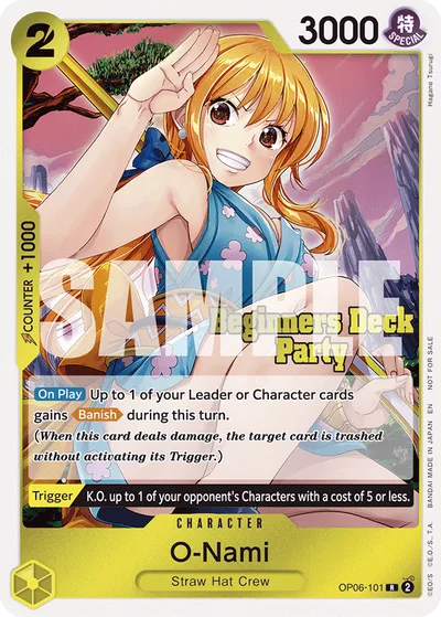 O-Nami (Beginners Deck Party - Participation Pack) (ST-23) (ST-28)