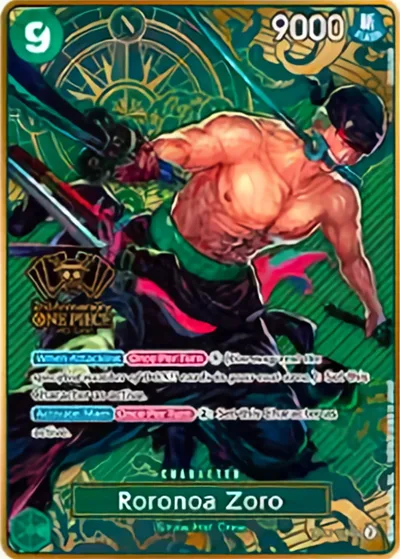 Roronoa Zoro (One Piece Japanese Version 2nd Anniversary Set)