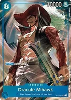 Dracule Mihawk (Seven Warlords of the Sea Binder Set)