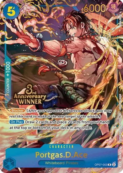 Portgas.D.Ace (3rd Anniversary Winner)