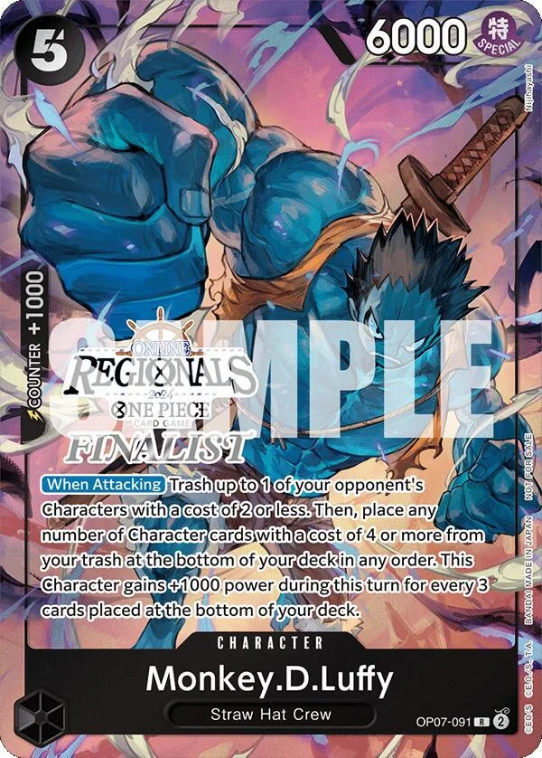 Monkey.D.Luffy (Online Regional 2024 Vol. 3) (Finalist)
