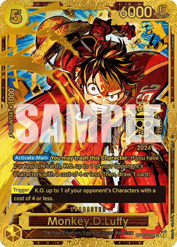 Monkey.D.Luffy (Championship 2024 World Final 1st Place)