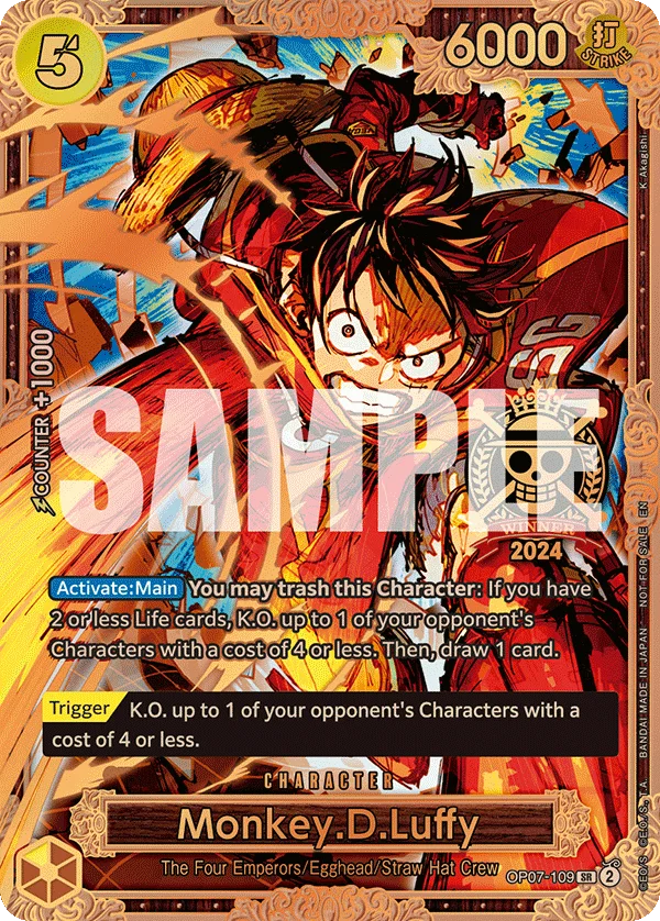 Monkey.D.Luffy (Championship 2024 World Final 3rd Place)
