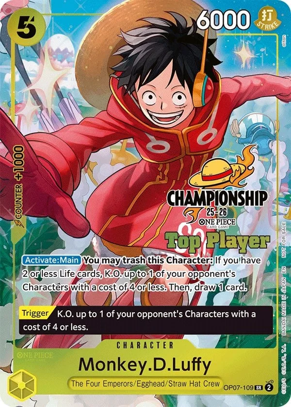 Monkey.D.Luffy (CS 25-26 Top Player Pack)