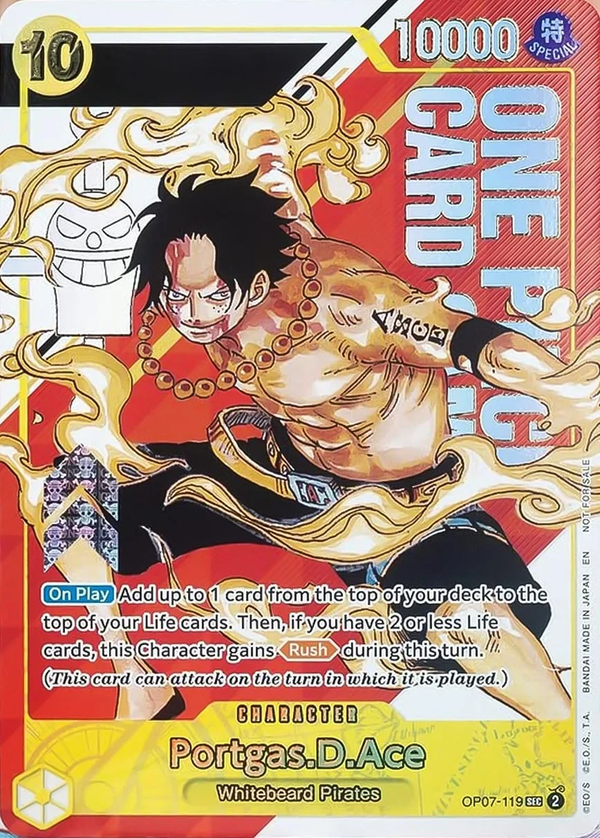 Portgas.D.Ace (Serial Numbered)