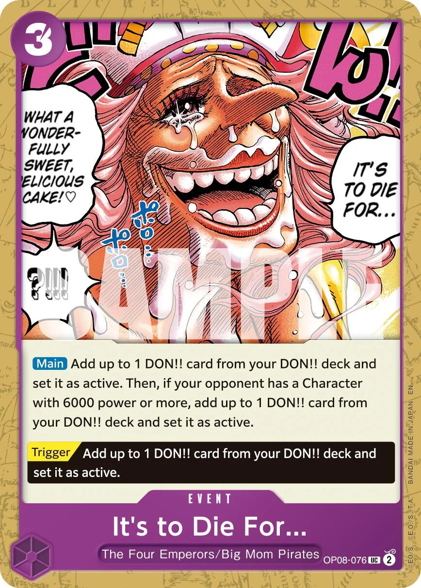It's to Die For (Reprint)