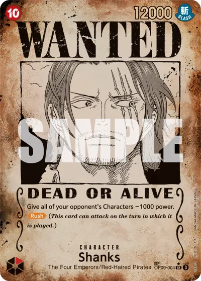 Shanks (Wanted Poster)