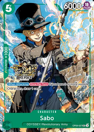 Sabo (3rd Anniversary Tournament 3 Brothers Pack)