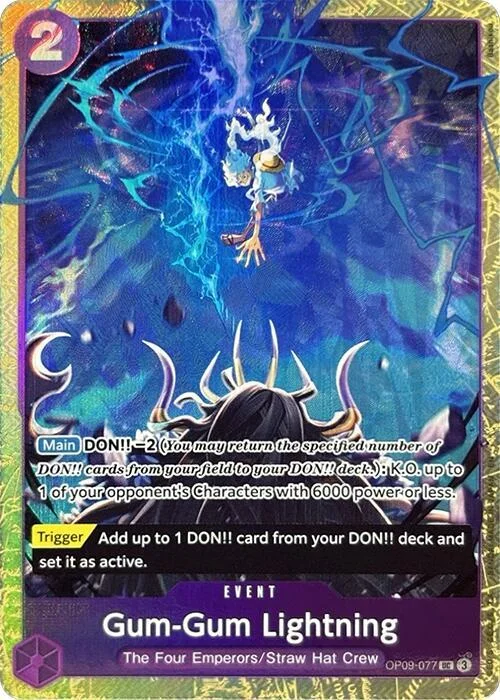 Gum-Gum Lightning (Premium Card Collection -Best Selection Vol. 4-)