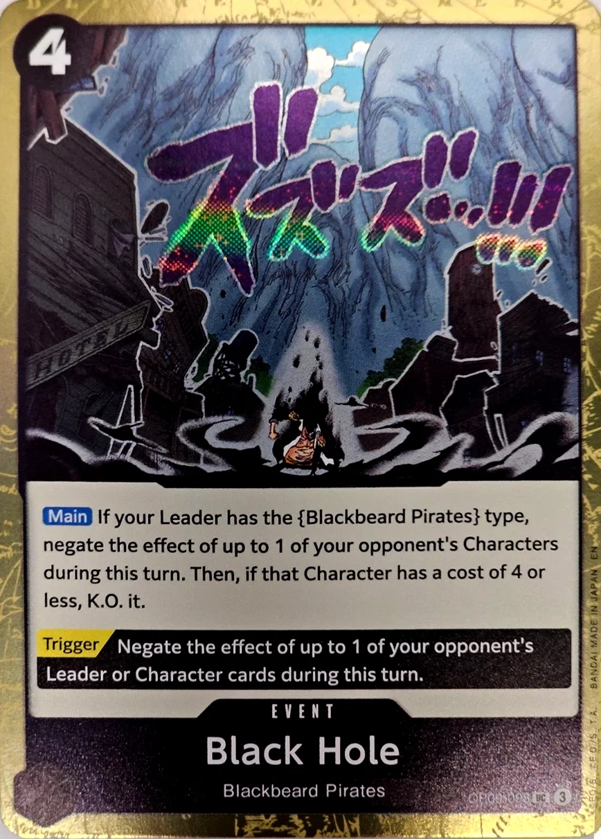 Black Hole (Pirate Foil)