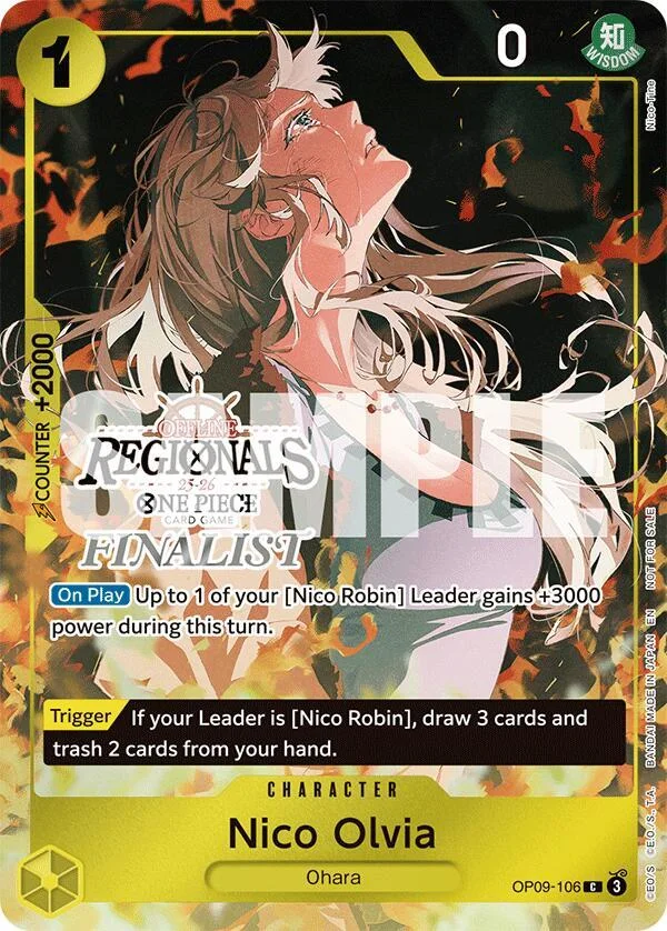 Nico Olvia (Offline Regional Finalist Card Set 2025 Vol.1)