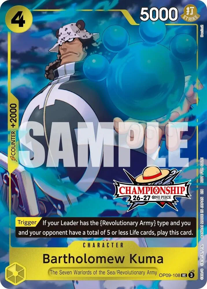 Bartholomew Kuma (CS 26-27 Celebration Pack)