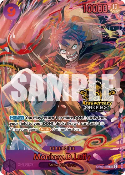 Monkey.D.Luffy (Japanese Version 3rd Anniversary Set)