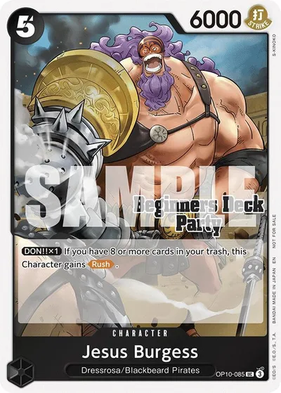 Jesus Burgess (Beginners Deck Party - Participation Pack) (ST-23) (ST-28)
