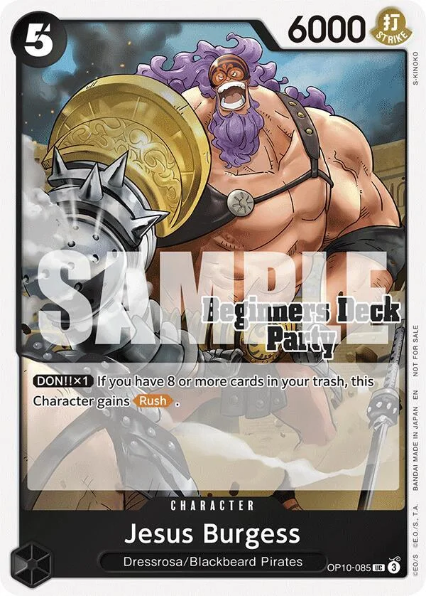 Jesus Burgess (Beginners Deck Party - Participation Pack) (ST-23) (ST-28)