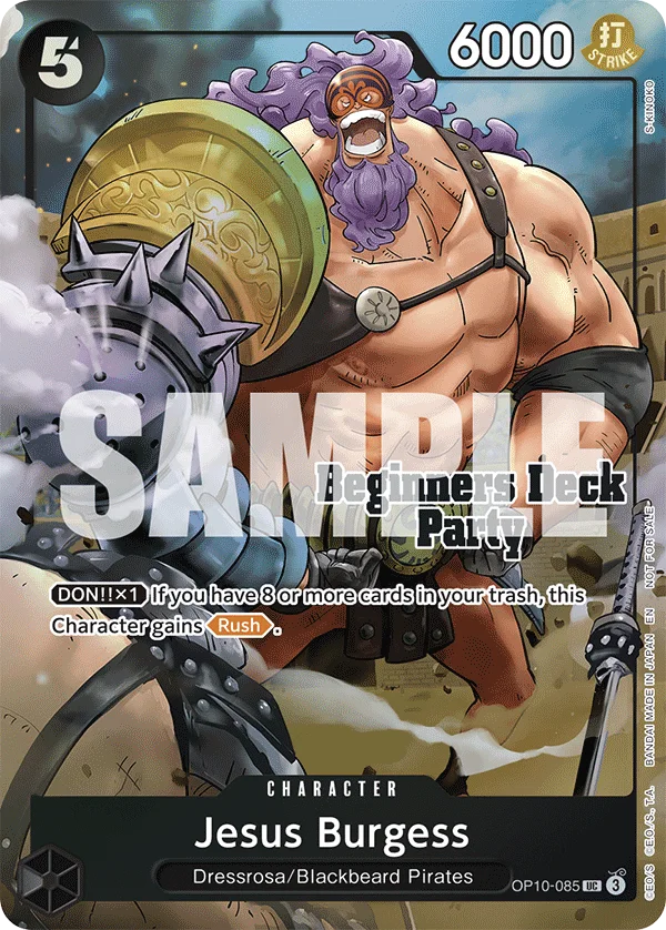 Jesus Burgess (Beginners Deck Party - Winner Pack) (ST-23) (ST-28)