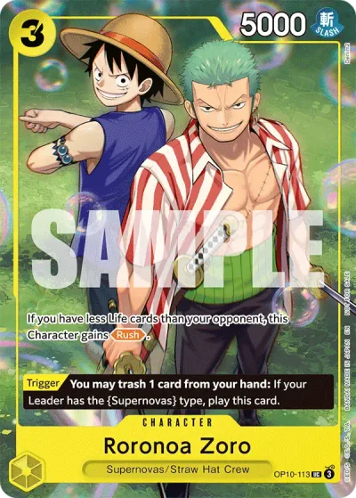 Roronoa Zoro (Learn Together Deck Set - Set Sail Event)
