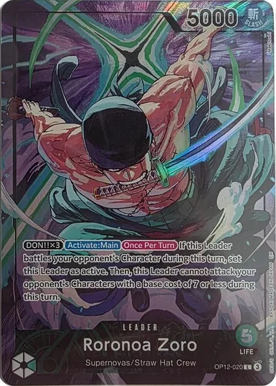 Roronoa Zoro (Official Playmat Limited Edition Vol.4)