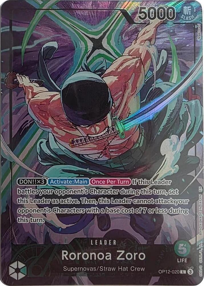 Roronoa Zoro (Official Playmat Limited Edition Vol.4)