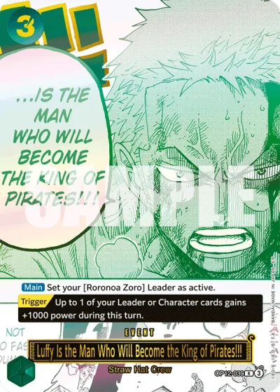 Luffy Is the Man Who Will Become the King of Pirates!!! (Japanese Version 3rd Anniversary Set)