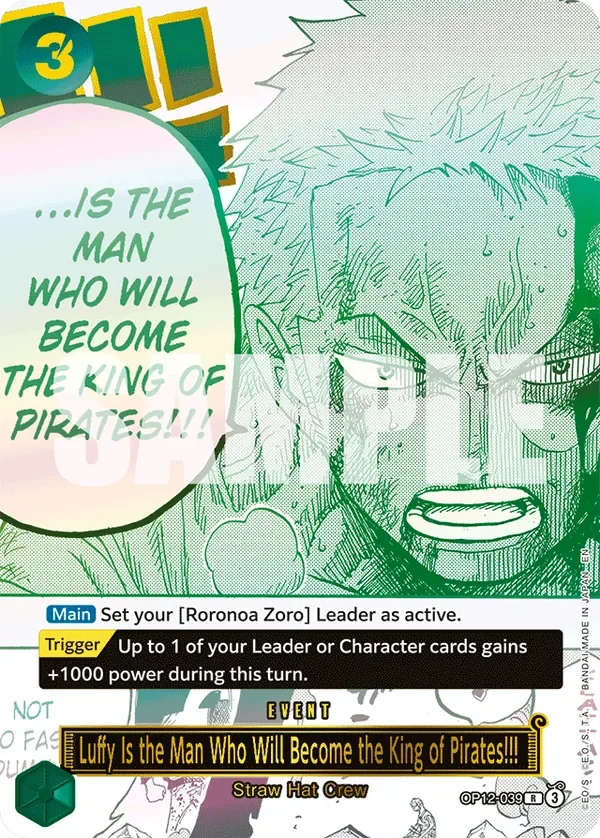 Luffy Is the Man Who Will Become the King of Pirates!!! (Japanese Version 3rd Anniversary Set)