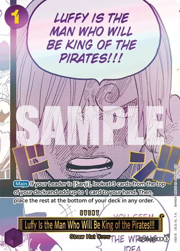 Luffy Is the Man Who Will Be King of the Pirates!!! (Japanese Version 3rd Anniversary Set)