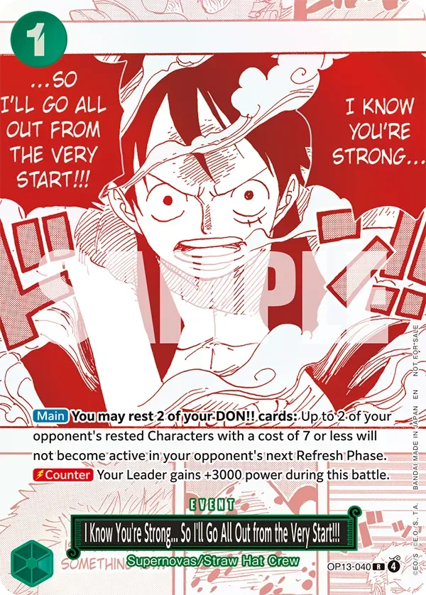 I Know You're Strong... So I'll Go All Out from the Very Start!!! (3rd Anniversary Treasure Campaign Pack)