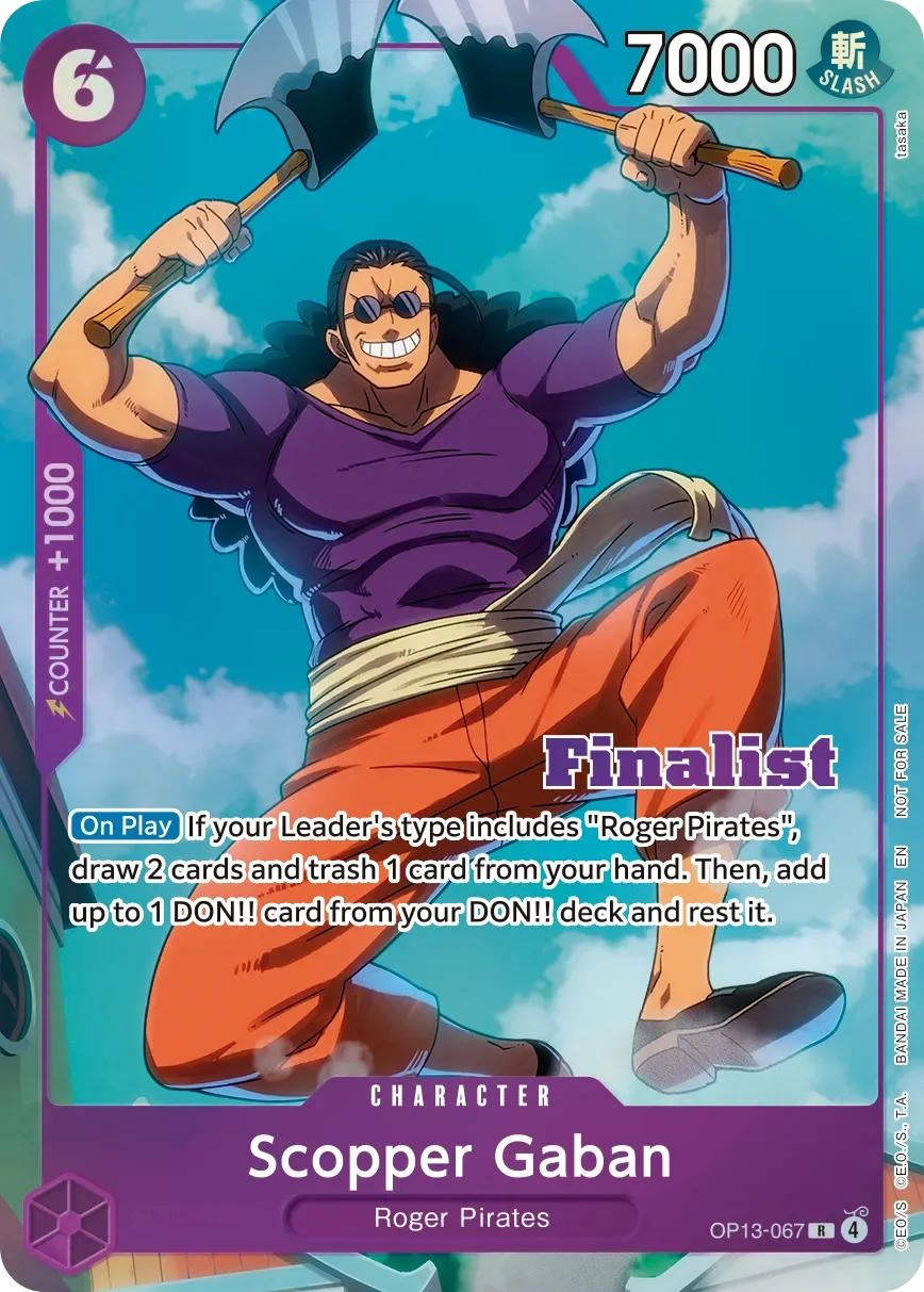 Scopper Gaban (CS 26-27 Finalist Card Set Vol.1)